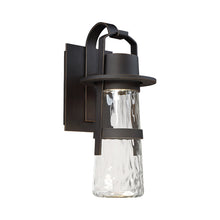 Load image into Gallery viewer, Balthus Outdoor LED Wall Light in Medium/Black.
