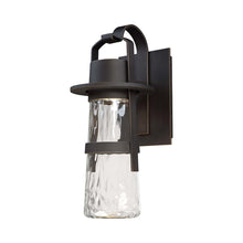 Load image into Gallery viewer, Balthus Outdoor LED Wall Light in Large/Oil Rubbed Bronze.
