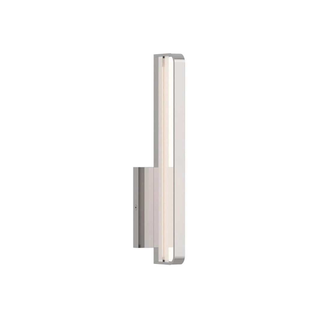Banda LED Bath Wall Light in Chrome (Small).