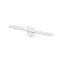 Load image into Gallery viewer, Banda LED Bath Wall Light in Matte White (Medium).
