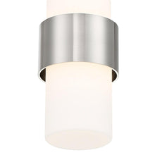 Load image into Gallery viewer, Banded LED Mini Pendant Light in Detail.
