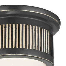 Load image into Gallery viewer, Bangor LED Flush Mount Ceiling Light in Detail.
