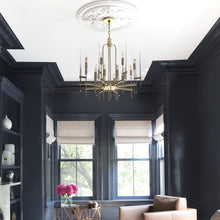 Load image into Gallery viewer, Bari Chandelier in living room.
