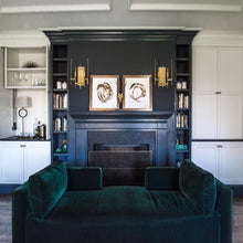 Load image into Gallery viewer, Bari Wall Light in living room.
