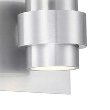 Load image into Gallery viewer, Barrel Outdoor LED Wall Light in Detail.
