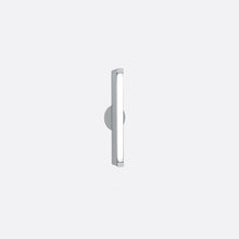 Load image into Gallery viewer, Basic Bath Vanity Light in Aluminum/Small.

