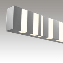Load image into Gallery viewer, Bath Notes LED Bath Vanity Light in Detail.
