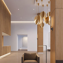 Load image into Gallery viewer, Bau LED Pendant Light in living room.
