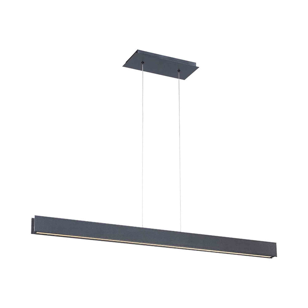 Bdsm Linear LED Pendant Light in Black.