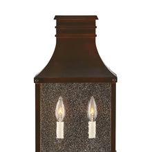 Load image into Gallery viewer, Beacon Hill Outdoor Wall Light in Detail.
