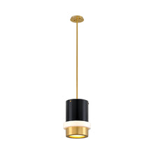 Load image into Gallery viewer, Beckenham Pendant Light in Vintage Polished Brass/Nickel/Large.
