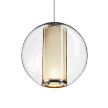 Load image into Gallery viewer, Bel Occhio Multi-Light Pendant Light in Clear/White.
