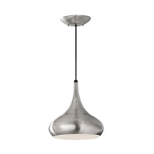 Load image into Gallery viewer, Belle Pendant Light in Brushed Steel.
