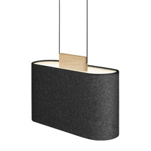 Load image into Gallery viewer, Belmont LED Pendant Light in Charcoal.
