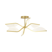Load image into Gallery viewer, Belterra LED Semi Flush Ceiling Light in Detail.

