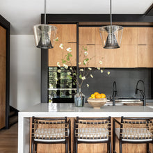 Load image into Gallery viewer, Berlin LED Pendant Light in dining room.
