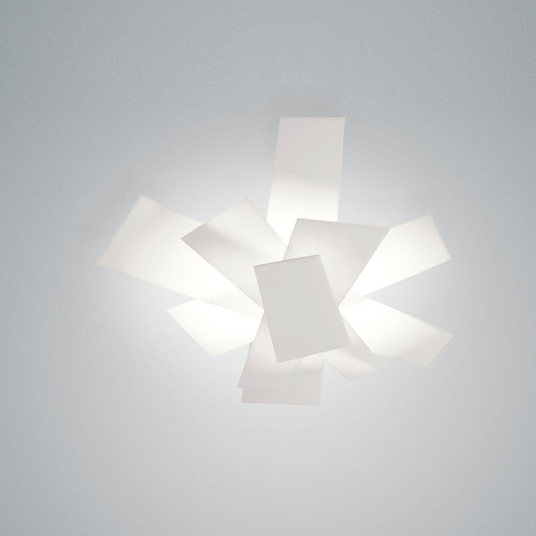 Big Bang Ceiling / Wall Light in White.