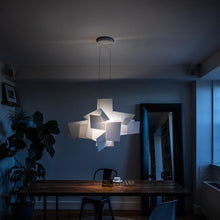 Load image into Gallery viewer, Big Bang Chandelier in dining room.
