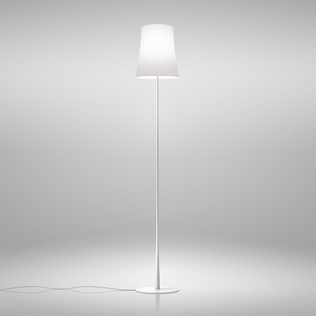 Birdie Easy LED Floor Lamp in White.