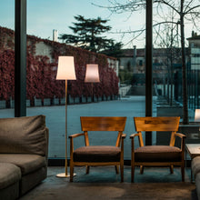 Load image into Gallery viewer, Birdie Easy LED Floor Lamp in living room.
