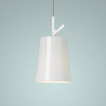 Load image into Gallery viewer, Birdie Pendant Light in Large/White/Standard.
