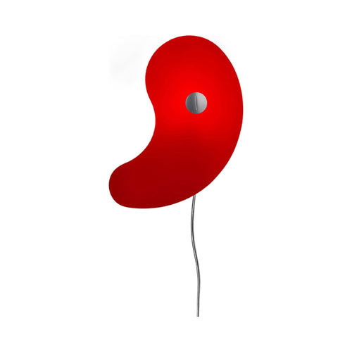 Bit 1 Wall Light in Red.