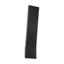 Load image into Gallery viewer, Blade Vertical Outdoor LED Wall Light in Large/Black.

