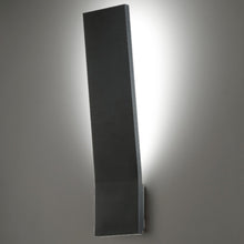 Load image into Gallery viewer, Blade Vertical Outdoor LED Wall Light in Detail.
