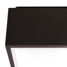 Load image into Gallery viewer, Bloc Outdoor LED Flush Mount Ceiling Light in Detail.
