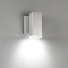 Load image into Gallery viewer, Block Outdoor LED Wall Light in Detail.
