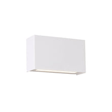 Load image into Gallery viewer, Blok LED Wall Light in White.
