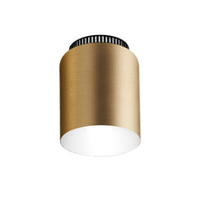 Load image into Gallery viewer, Aspen C17A Semi Flush Mount Ceiling Light in Brass.
