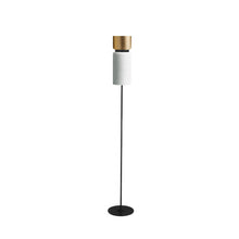 Load image into Gallery viewer, Aspen F17 Floor Lamp in Brass/Snow.
