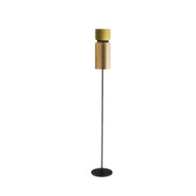Load image into Gallery viewer, Aspen F17 Floor Lamp in Lemon/Brass.
