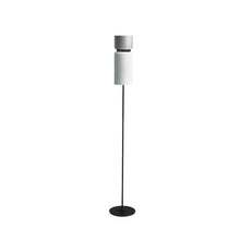 Load image into Gallery viewer, Aspen F17 Floor Lamp in Limestone/Snow.
