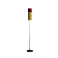 Load image into Gallery viewer, Aspen F17 Floor Lamp in Merlot/Lemon.
