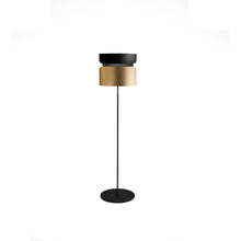 Load image into Gallery viewer, Aspen F40 Floor Lamp in Black/Brass.
