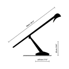 Load image into Gallery viewer, Bluebird T Table Lamp - line drawing.
