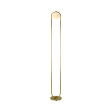 Load image into Gallery viewer, C_Ball F Floor Lamp in Brass.
