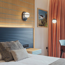Load image into Gallery viewer, C_Ball F Floor Lamp in bedroom.

