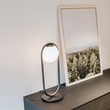 Load image into Gallery viewer, C_Ball T Table Lamp in living room.
