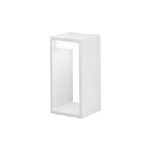 Load image into Gallery viewer, Frame Outdoor Bollard in White (Small).
