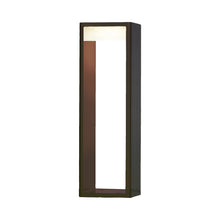 Load image into Gallery viewer, Frame Outdoor Bollard in Corten (Medium).
