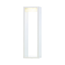 Load image into Gallery viewer, Frame Outdoor Bollard in White (Medium).
