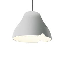 Load image into Gallery viewer, Ginkgo Pendant Light in Limestone (Medium).
