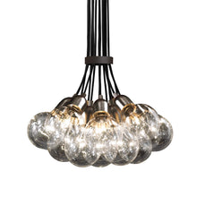 Load image into Gallery viewer, Ilde Max S Multi Light Pendant Light in Bronze (13-Light).
