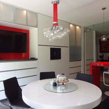 Load image into Gallery viewer, Ilde Max S Multi Light Pendant Light in living room.
