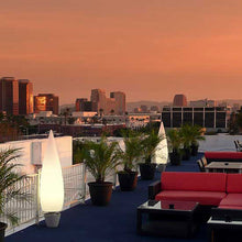 Load image into Gallery viewer, Kanpaza Outdoor LED Floor Lamp in Outdoor.
