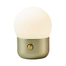 Load image into Gallery viewer, Kup Camp LED Table Lamp in Gold.
