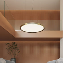 Load image into Gallery viewer, Lite Hole S LED Pendant Light in living room.
